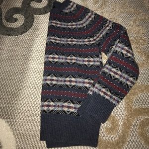 Fair isle wool Jcrew sweater