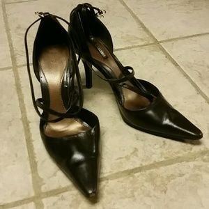 Enzo Angiolini ankle strap heels