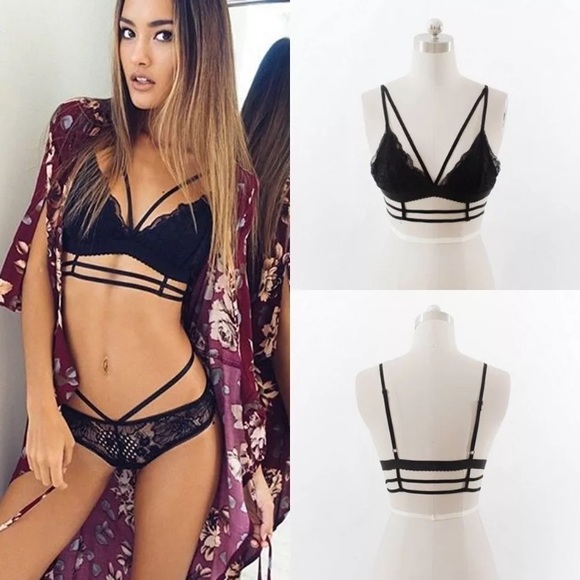 Other - Lace Cage Back Bralette