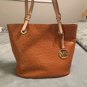 Michael Kors Ostrich Skin Handbag