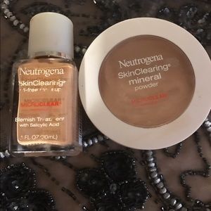Neutrogena foundation and mineral powder