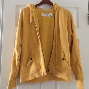 JCrew Sherpa fleece lined hoodie