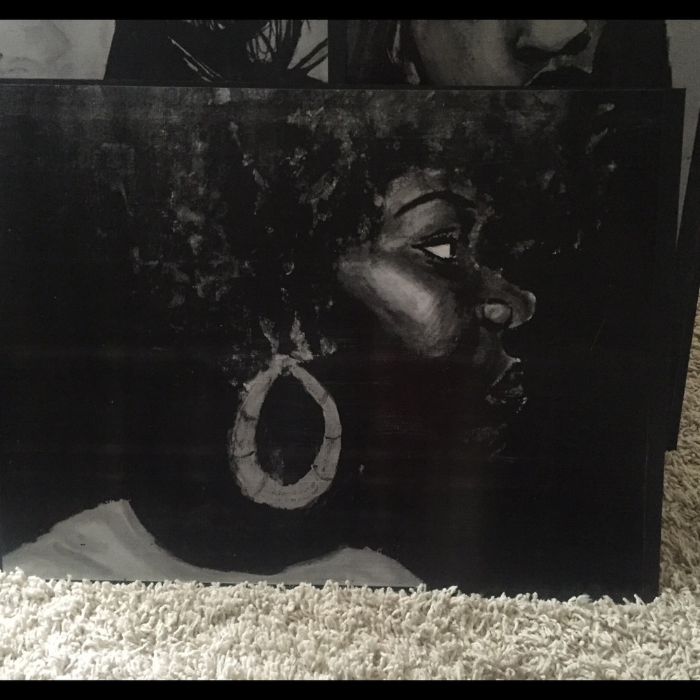 Hand painted Picture on Plywood.