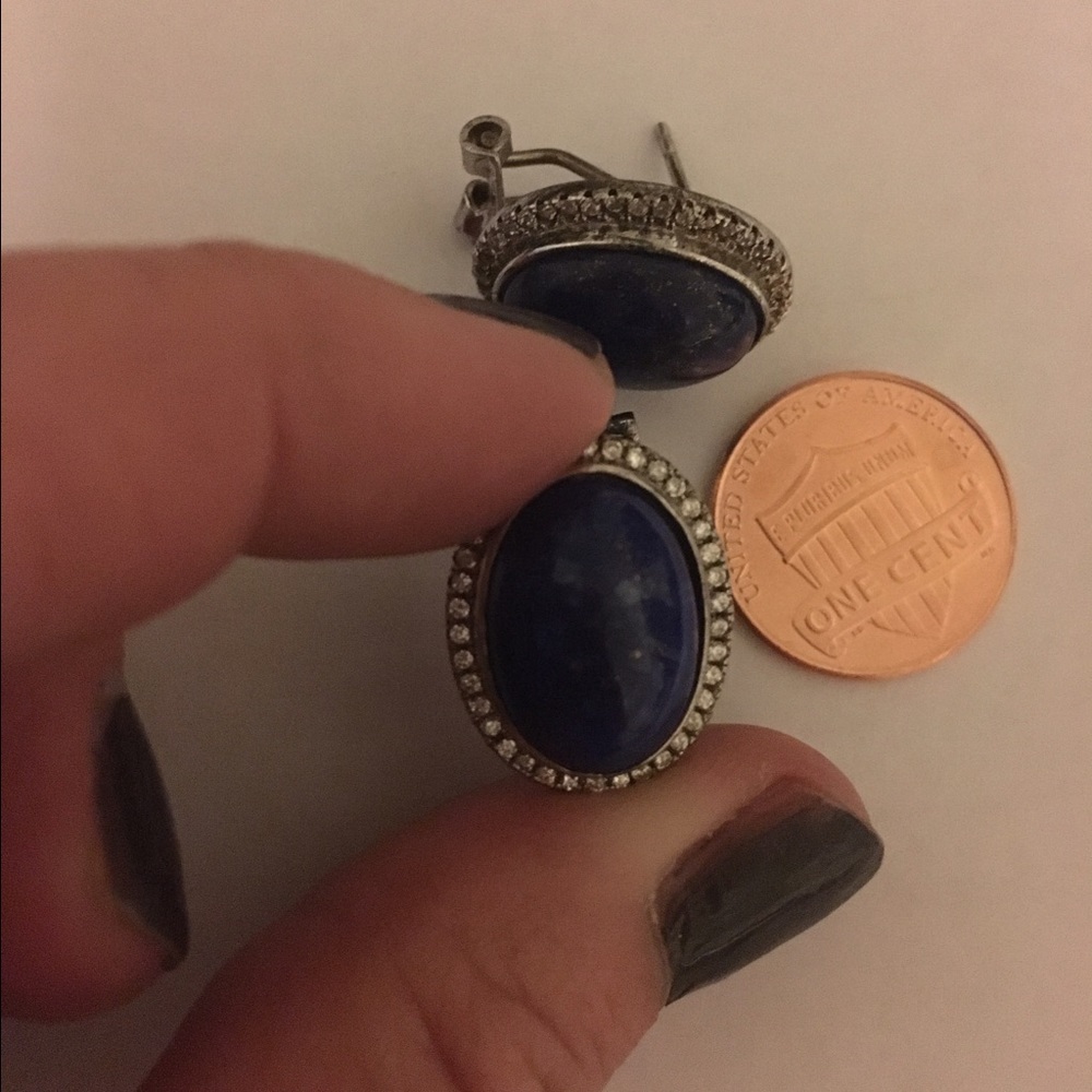 lapis lazuli earrings