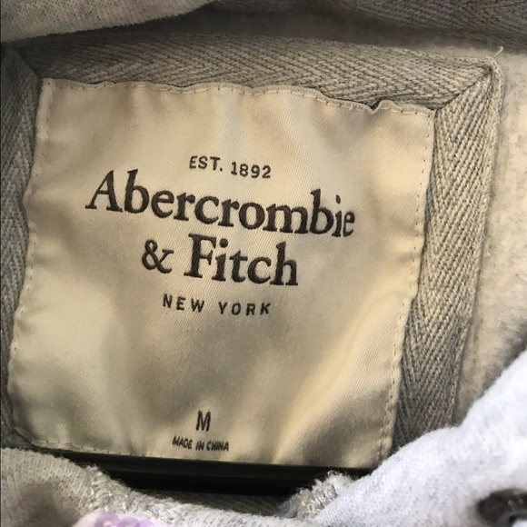 A&F Light Grey Hoodie, Never Worn! - Picture 3 of 3