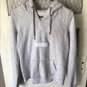 A&F Light Grey Hoodie, Never Worn!