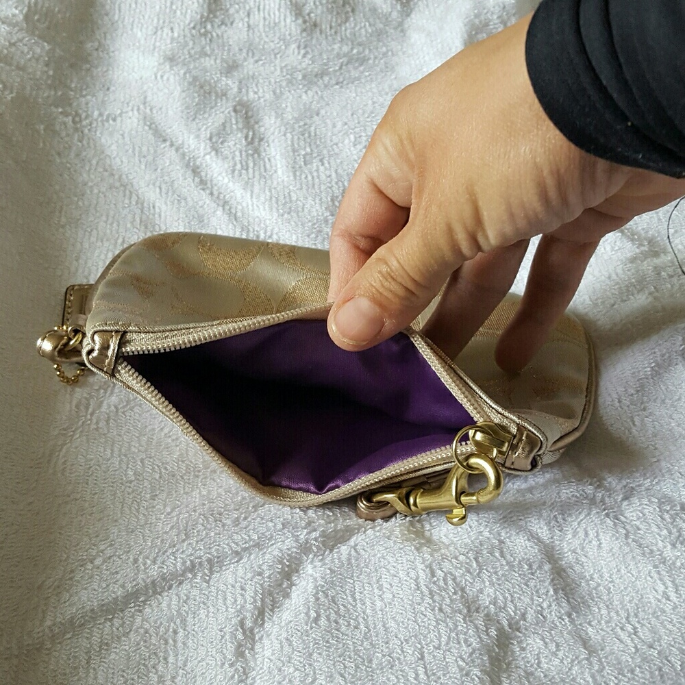 Coach wristlet
