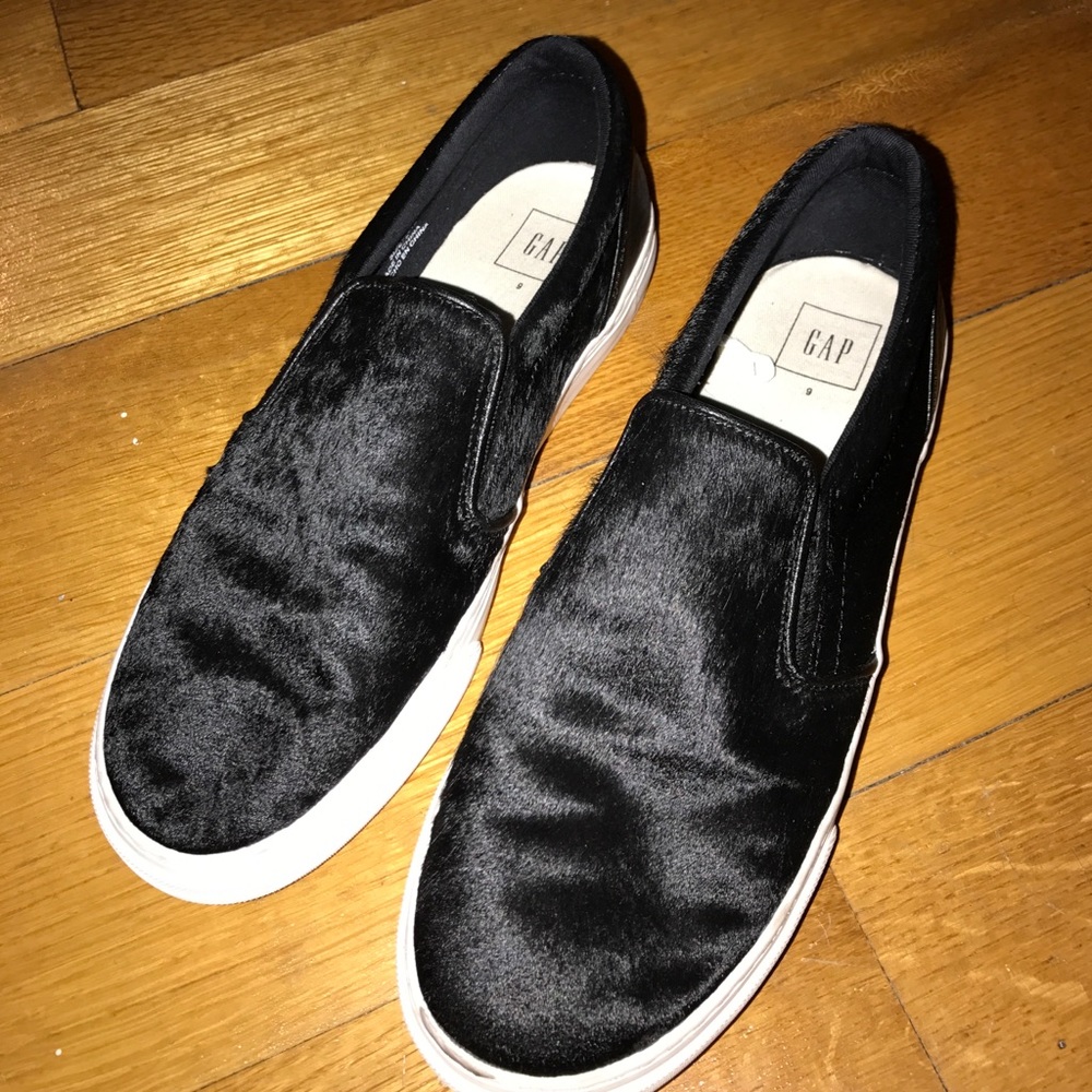 GAP mohair slip ons