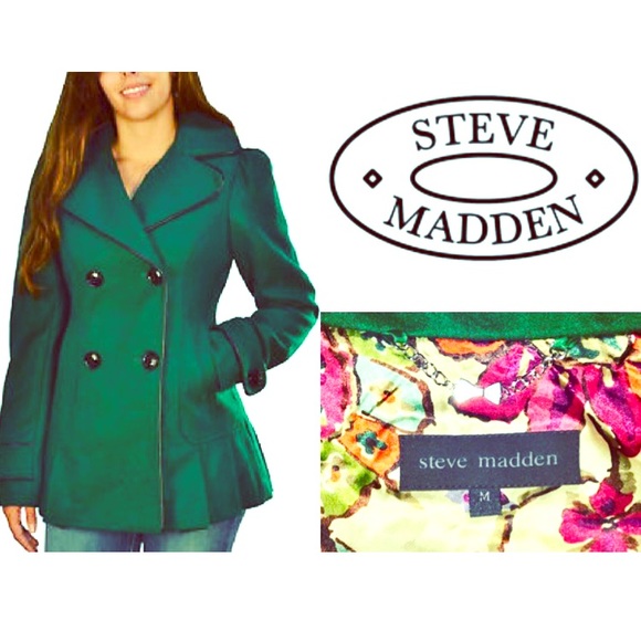 Steve Madden Jackets & Blazers - Steve Madden green peacoat