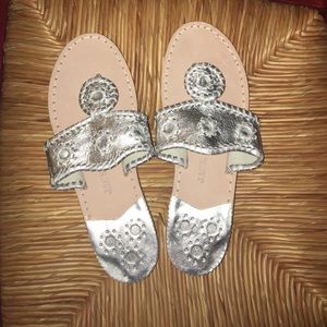 NWOT Silver Jack Rogers Sandals Size 5