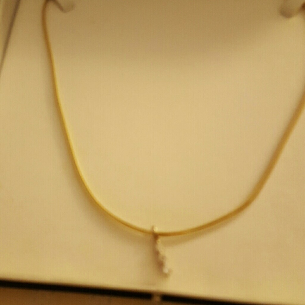 God and diamond necklace