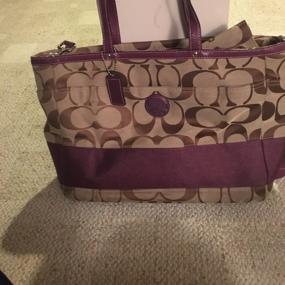 Coach "diaper bag"