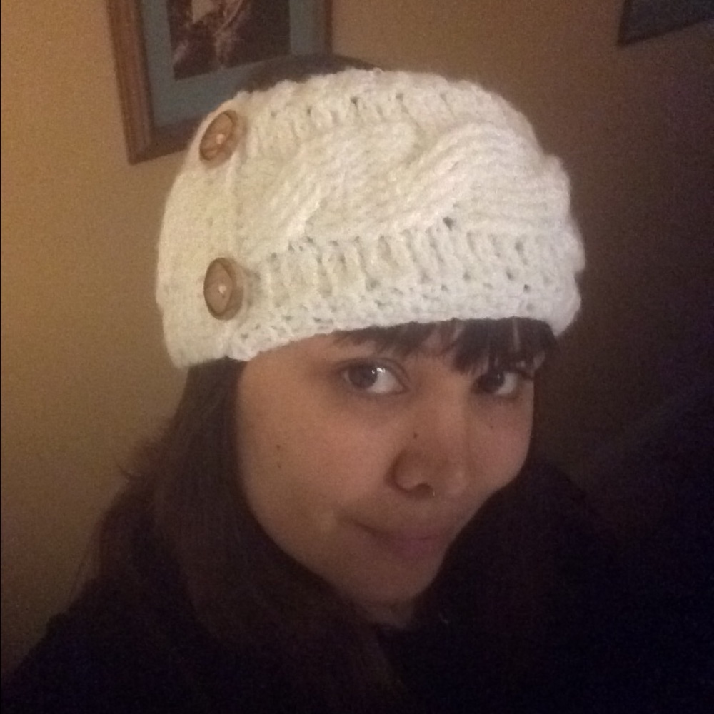 Hand made crochet headband