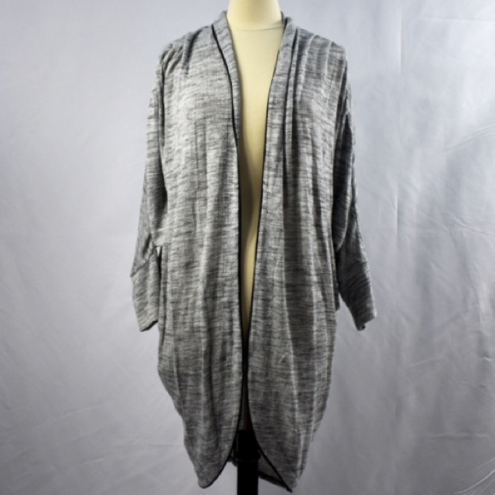 Long Dolman Cocoon Cardigan