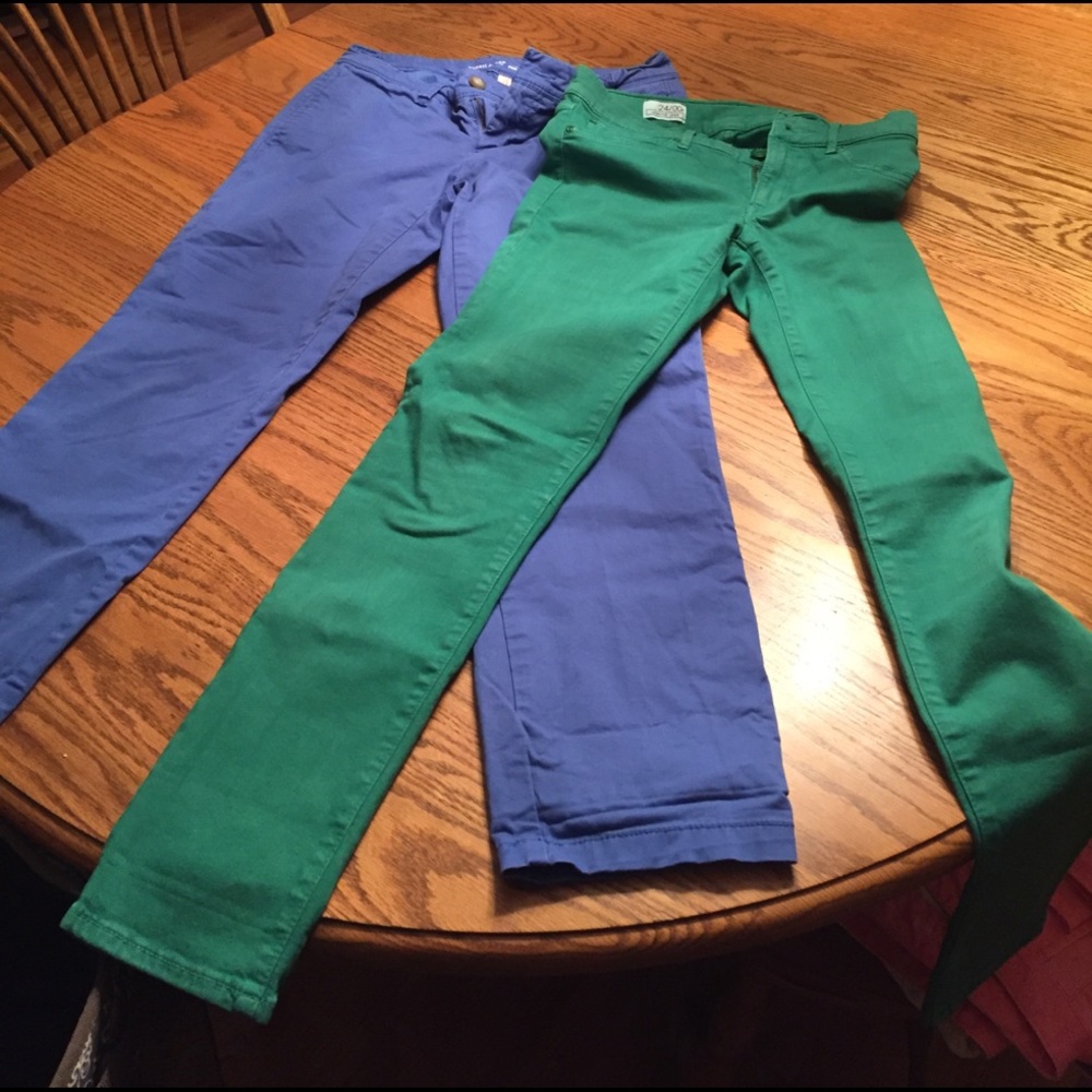 Gap color pants