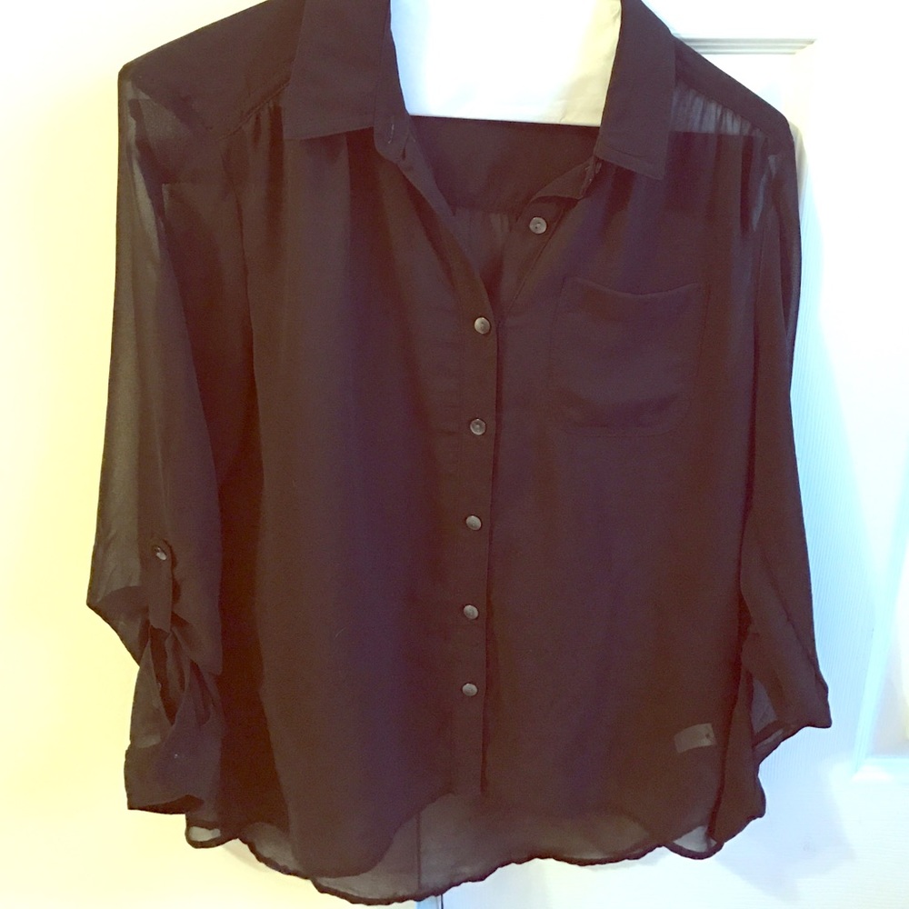 Halogen Sheer Button Down - image 1