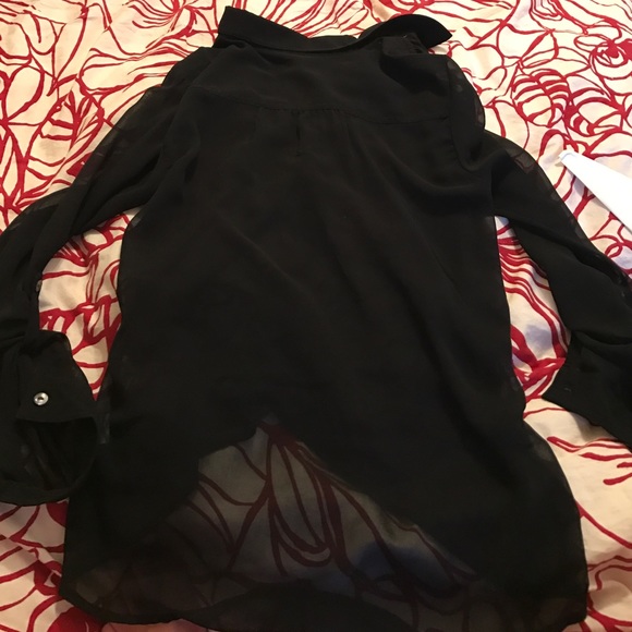 Halogen Sheer Button down - Picture 5 of 5