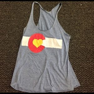 Colorado razorback tank top