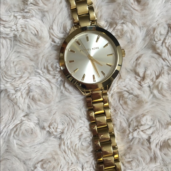 Michael Kors Gold Watch main image 4