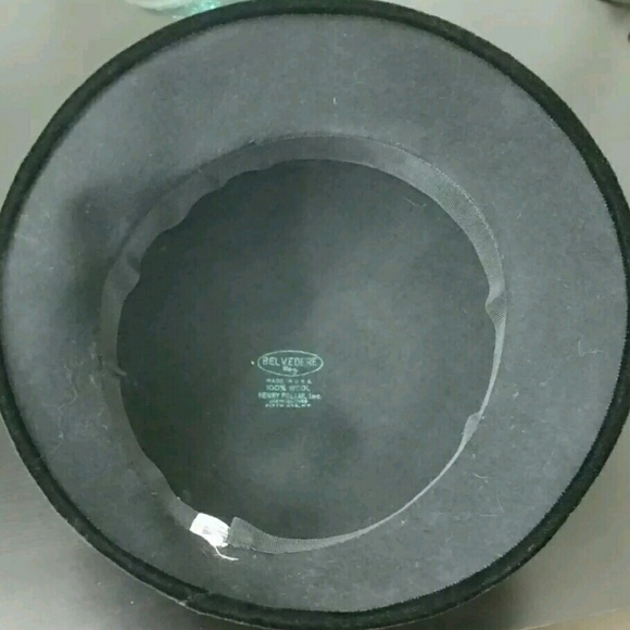 Vintage Henry Pollack 10" 5th Avenue NY Wool Hat - Picture 3 of 4