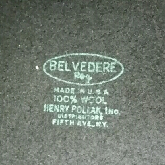 Vintage Henry Pollack 10" 5th Avenue NY Wool Hat - Picture 4 of 4