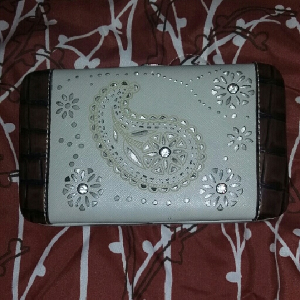 Beautiful  Montana West jeweled wallet