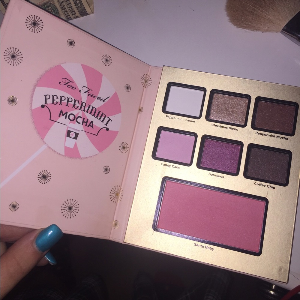 Too faced holiday exclusive eyeshadow / blush