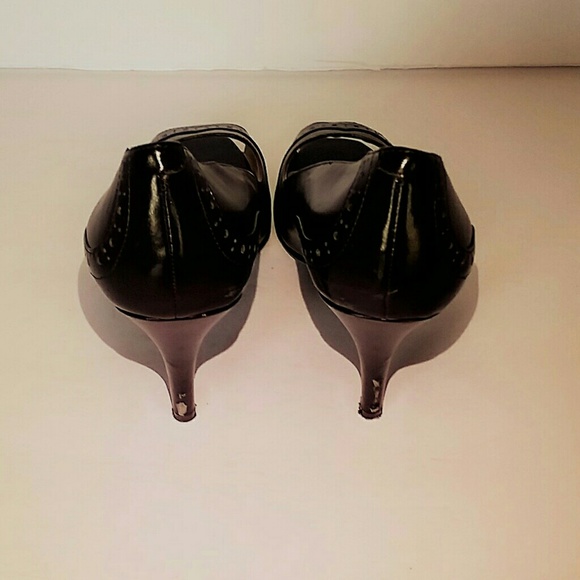 Bandolino Bronze Open Toe Heels (Size 9 1/2M) - Picture 3 of 5