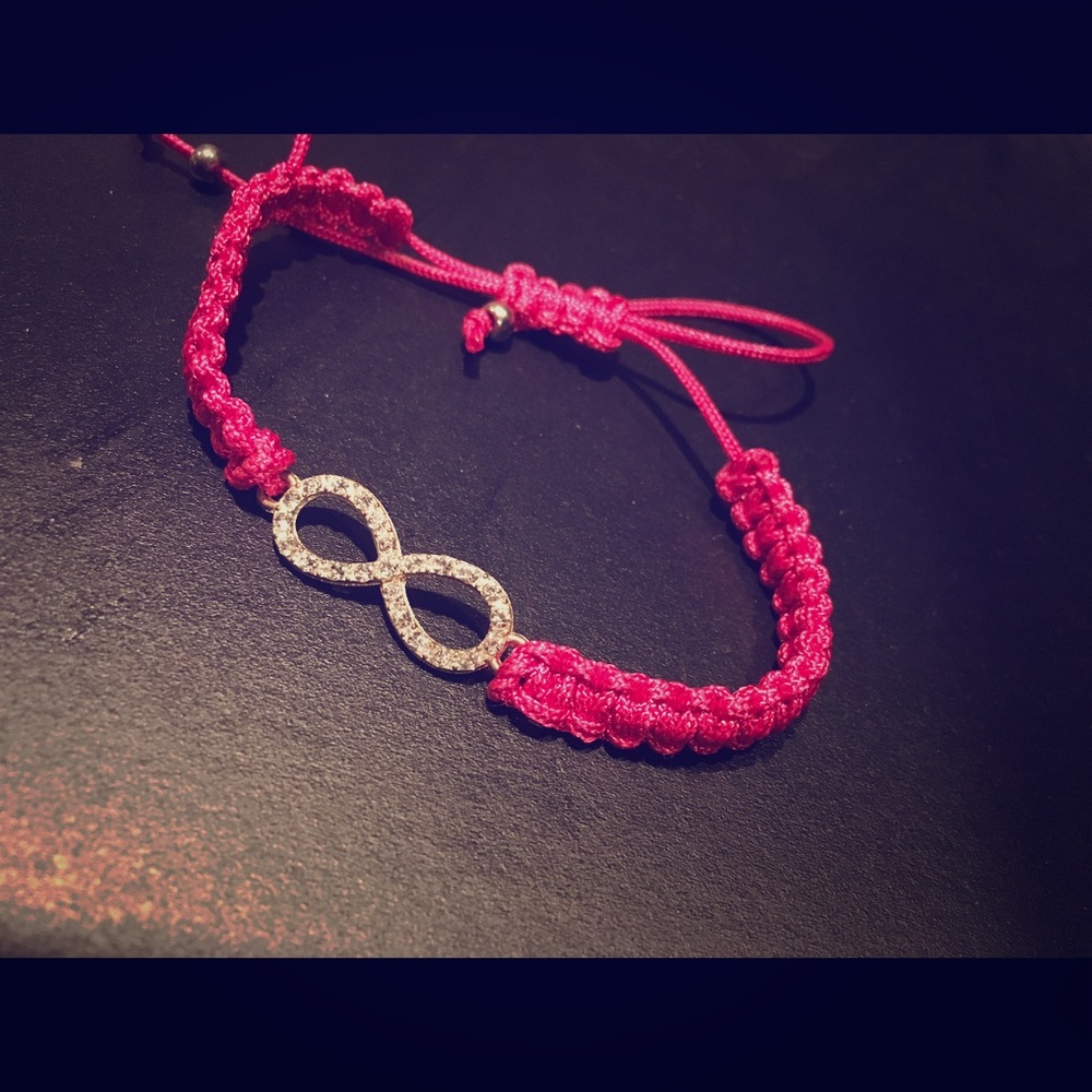 PINK INFINITY BRACELET 💖