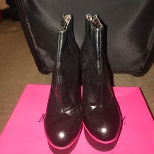 Betsey Johnson maybill platform heels