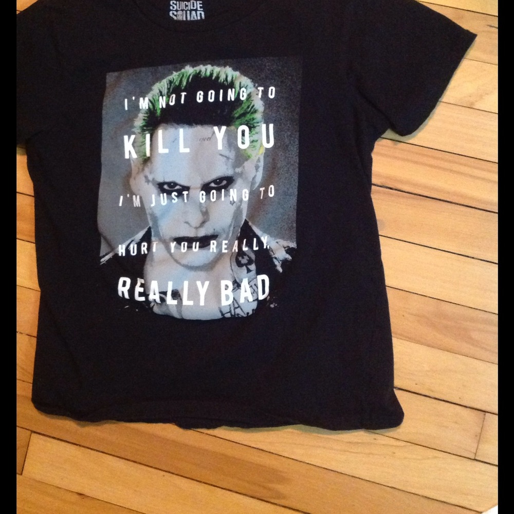 Suicide Squad, Joker tee shirt