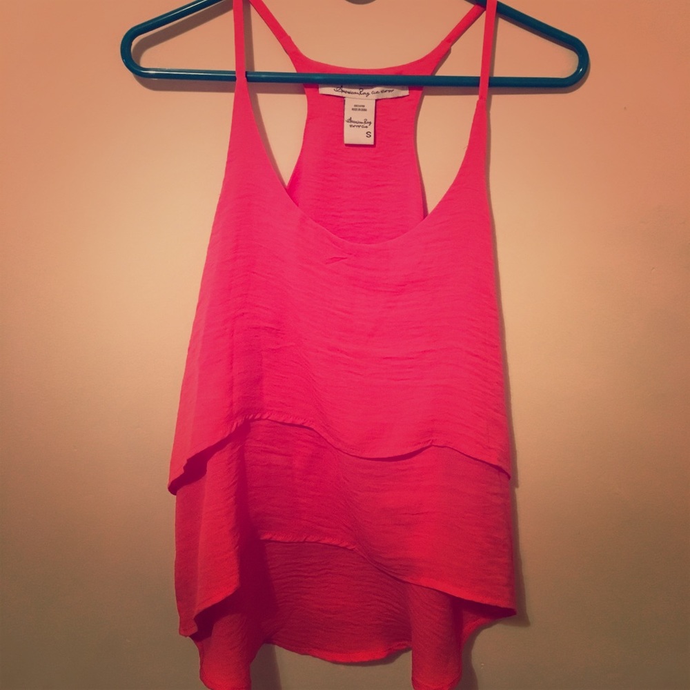 Ruffled tank top