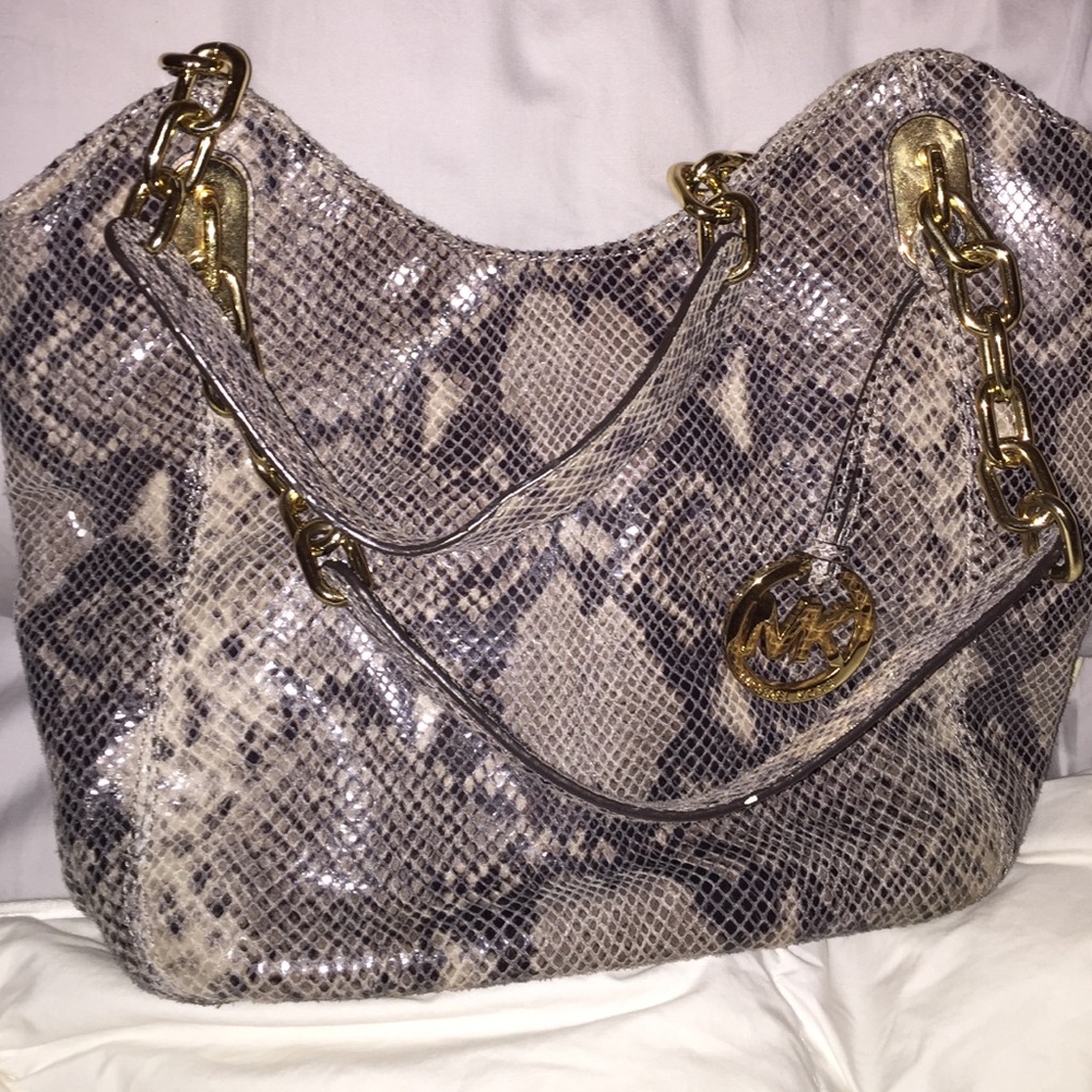 Michael Kors Snakeskin Purse