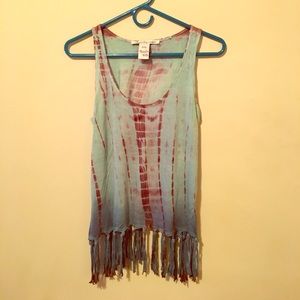 Summer tie-dye tank!