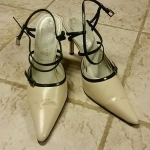 Colin Stuart ankle strap heels