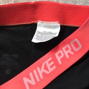 Black Nike Pro Spandex Women's Medium