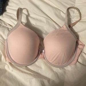 Pink lightly lined Victoria Secret's bra size 32DD