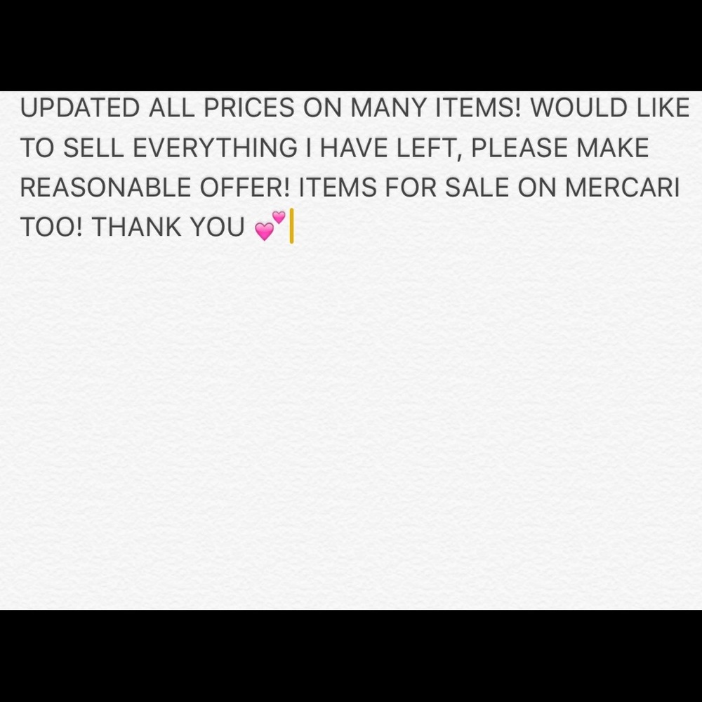 PLEASE SHOP MY CLOSET!