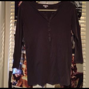 Pretty purple Henley!