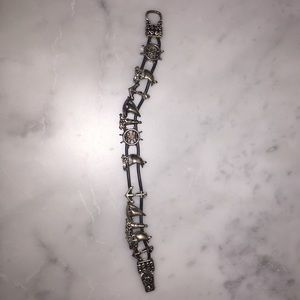 Nautical sterling silver bracelet