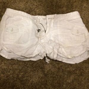 White shorts