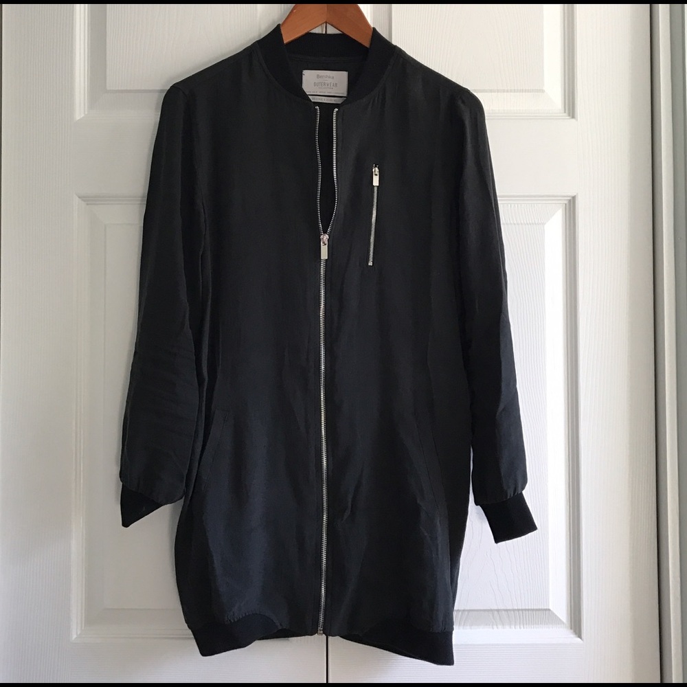 Long Bomber Jacket