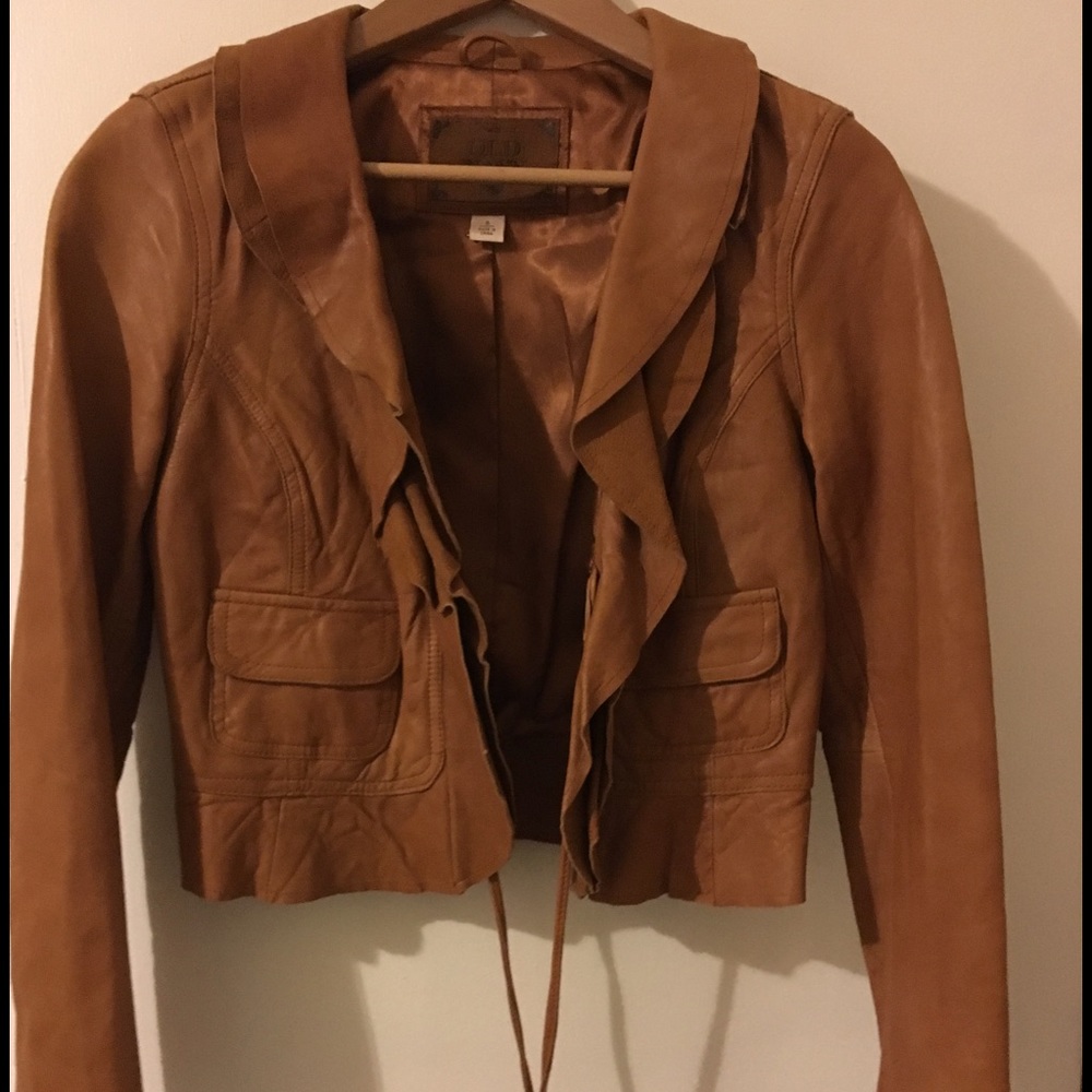 Leather jacket