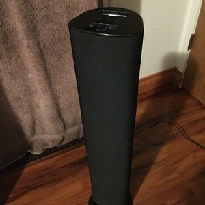 Speaker with iPhone dock.
