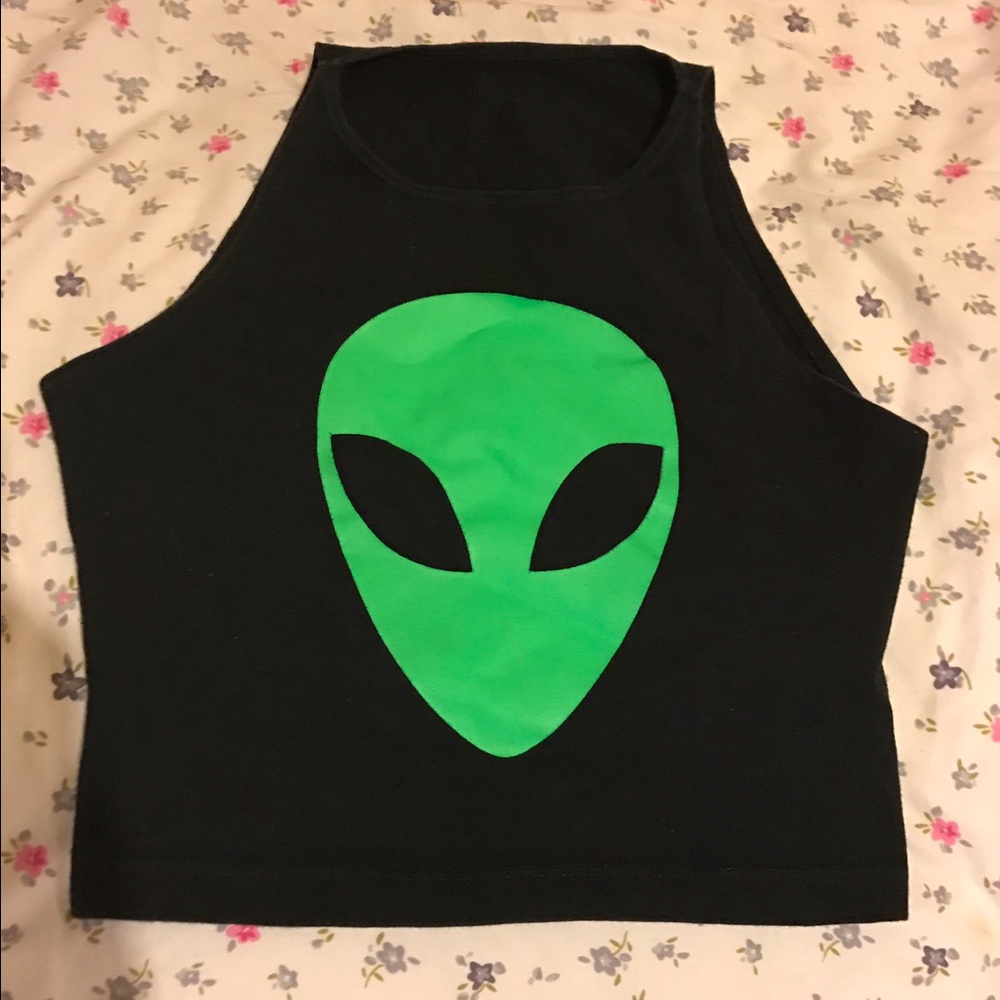 Alien Crop Top from Tunnel Vision