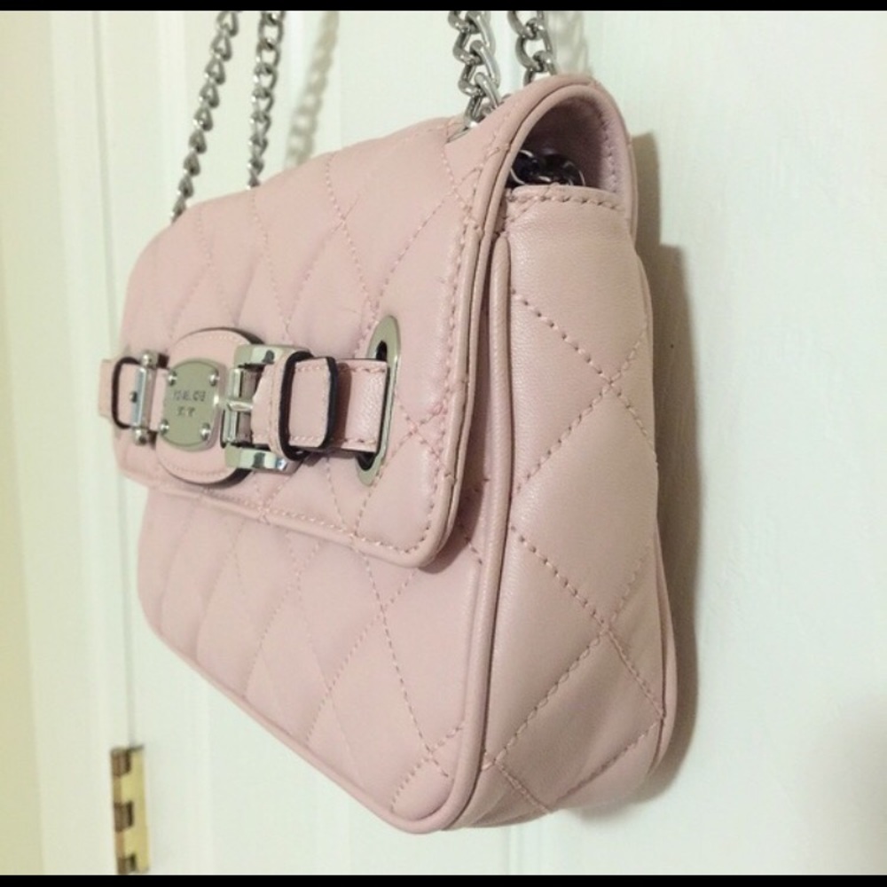 Re-Posh Michael Kors Quilted Baby Pink Bag Rare!