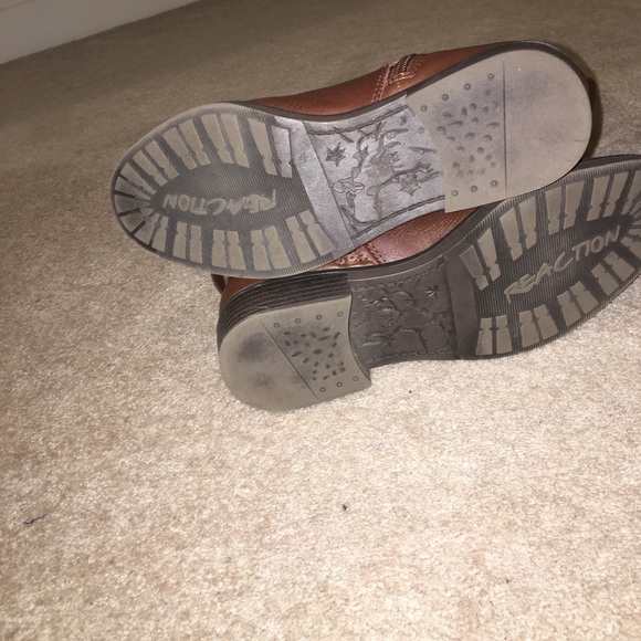 Brown Kenneth Cole Rider boots - Picture 3 of 4