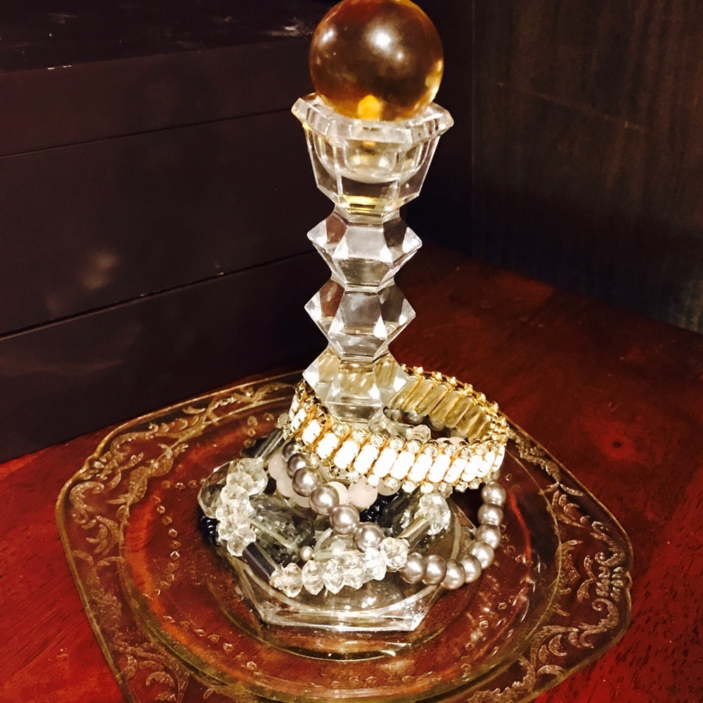 Vintage Ring Dish Gorgeous Jewelry Display Holder