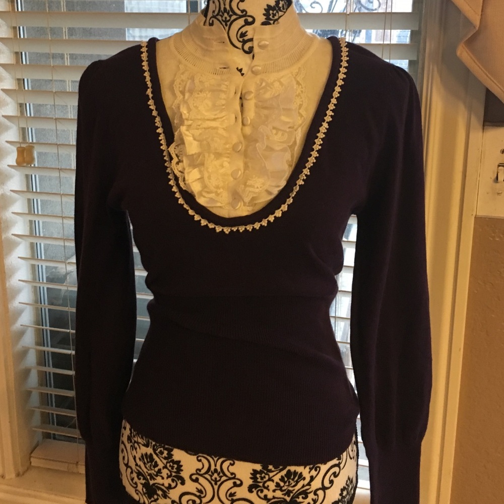 Stunning Purple Sweater