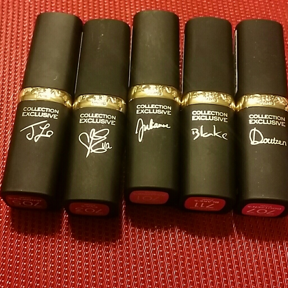SOLD!!!!!! L'Oreal Paris Celebrity Lip Collection